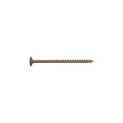 SIMPSON STRONG-TIE Simpson Strong-Tie 5000136 Strong-Drive No. 5 x 10 in. Star Low Profile Head Double-Barrier Coating Stainless Steel Screws; Tan - Pack of 50 5000136